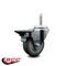 Service Caster 35 Inch Gray Polyurethane Wheel Swivel 34 Inch Threaded Stem Caster with Brake SCC SCC-TS20S3514-PPUB-PLB-34212 - alternate 2